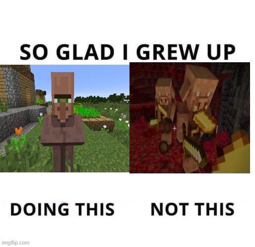 "Piglin attack go brrrr" | image tagged in so glad i grew up doing this,minecraft,piglins | made w/ Imgflip meme maker
