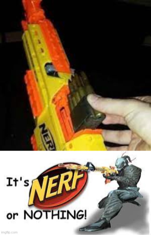NERF | image tagged in nerf | made w/ Imgflip meme maker