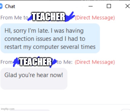 My language arts teacher... | TEACHER; TEACHER | image tagged in what the heck,teacher | made w/ Imgflip meme maker