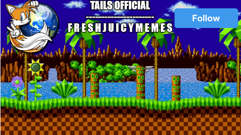 Tails official's announcement template Blank Meme Template