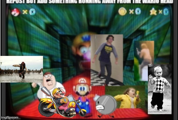 "I, Biker Wario, have a bike!" | made w/ Imgflip meme maker