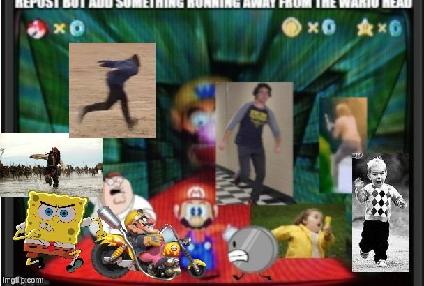 he be runnin | made w/ Imgflip meme maker