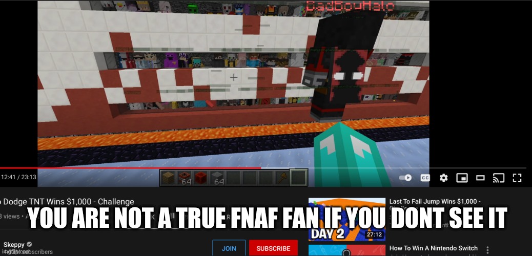 say i see him in the comments when u find the reason why i screenshoted and posted this | YOU ARE NOT A TRUE FNAF FAN IF YOU DONT SEE IT | made w/ Imgflip meme maker