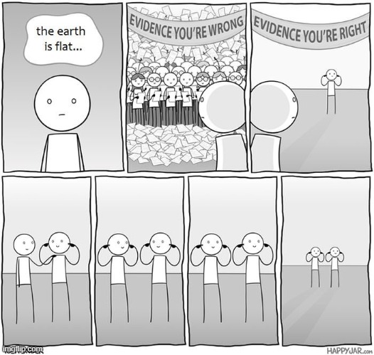 image tagged in memes,comics/cartoons,flat earth,flat earthers | made w/ Imgflip meme maker