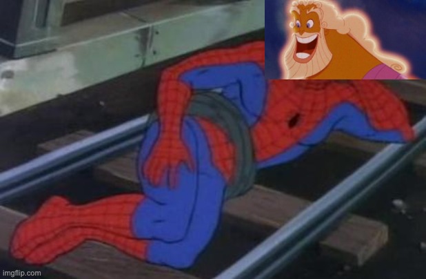 Sexy Railroad Spiderman Meme | image tagged in memes,sexy railroad spiderman,spiderman | made w/ Imgflip meme maker