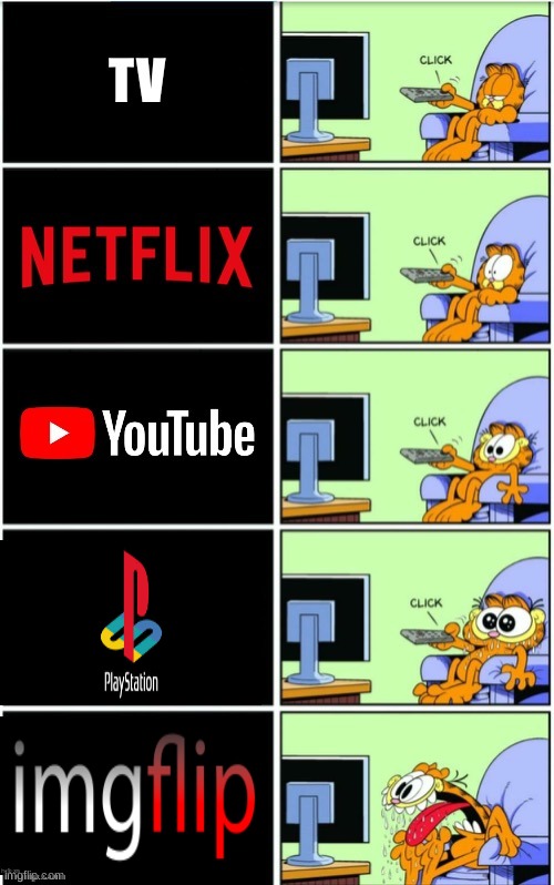 the every day schedule | image tagged in garfield | made w/ Imgflip meme maker