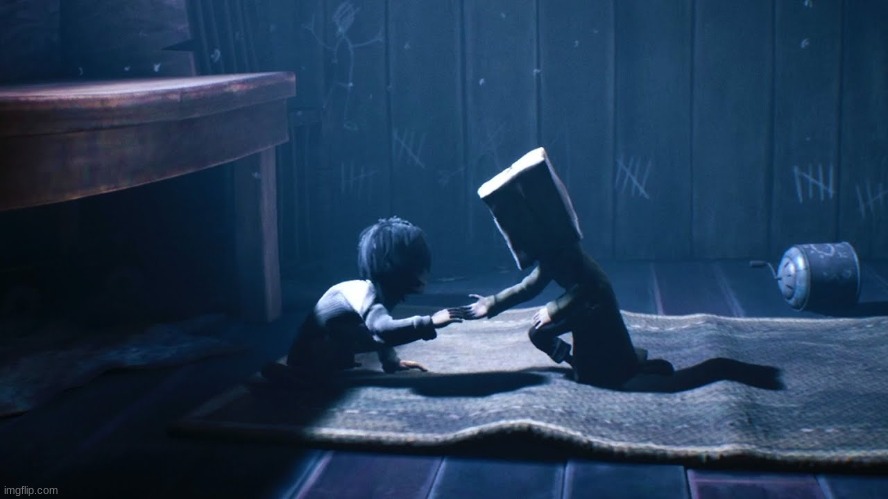 My fave scene is Little nightmares 2 | made w/ Imgflip meme maker