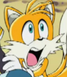 High Quality Scared Tails Blank Meme Template