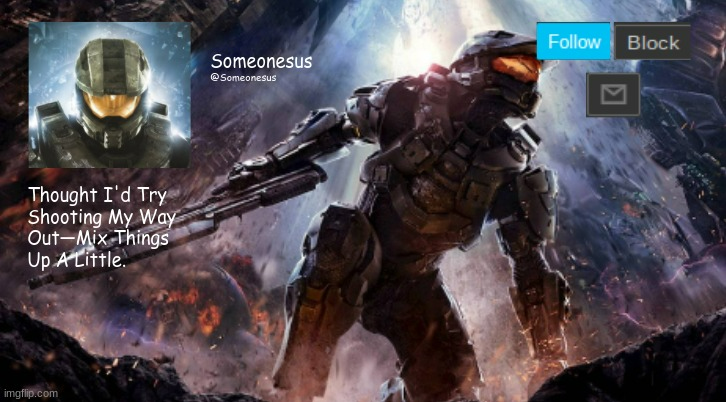 Someonesus template Blank Meme Template