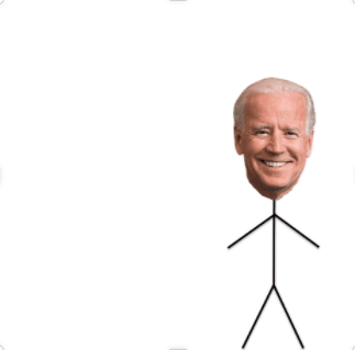 Don't Be Like Biden Blank Meme Template