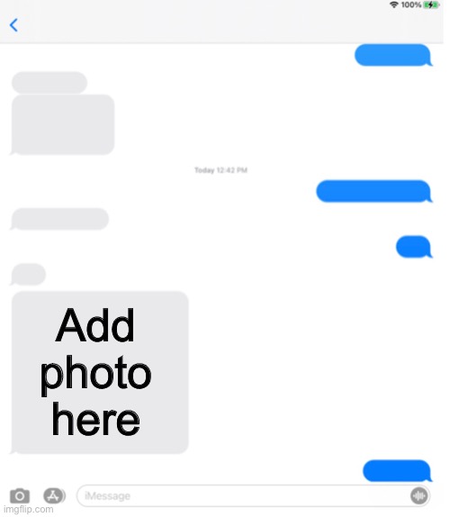 Texting Blank Template Imgflip