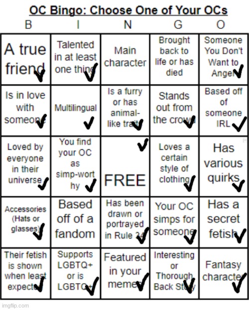 My OC Rei | image tagged in jer-sama's oc bingo | made w/ Imgflip meme maker