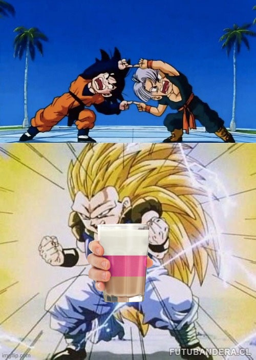 DBZ FUSION | image tagged in dbz fusion | made w/ Imgflip meme maker