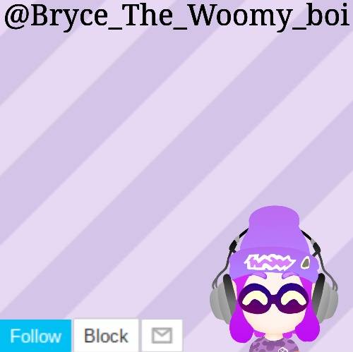 Bryce_The_Woomy_bois new NEW announcement template Blank Meme Template