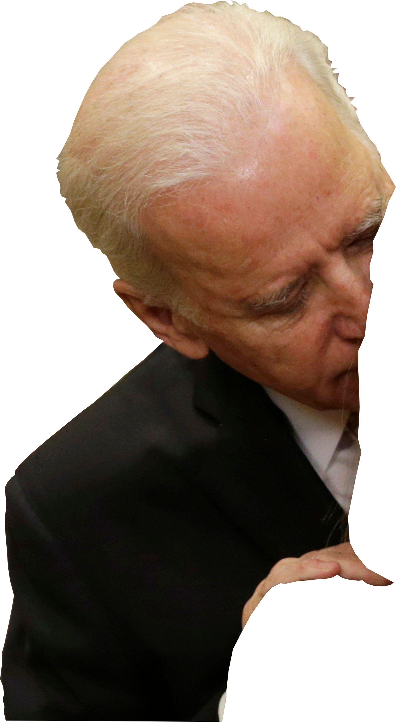 Joe Biden sniffing 2 Blank Meme Template