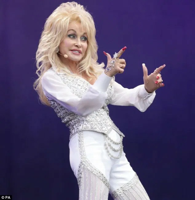 High Quality Dolly Parton finger guns Blank Meme Template