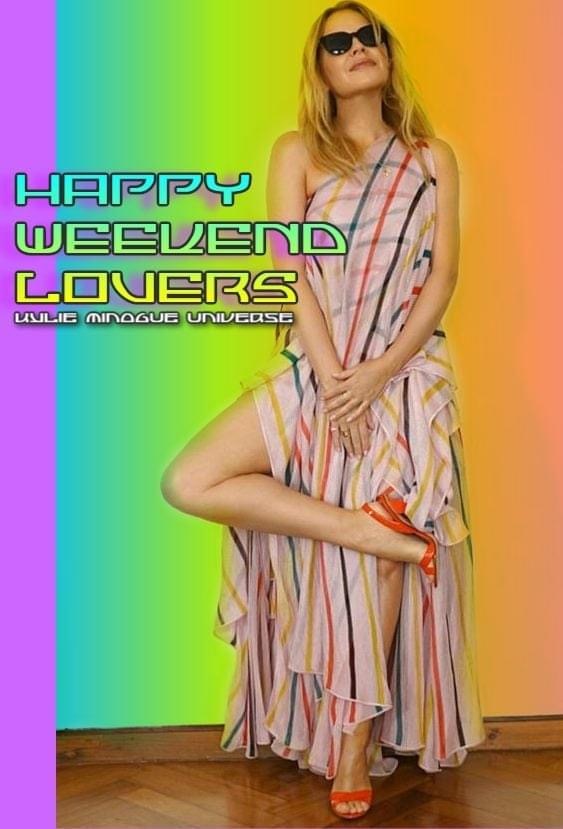 Kylie happy weekend lovers Blank Meme Template