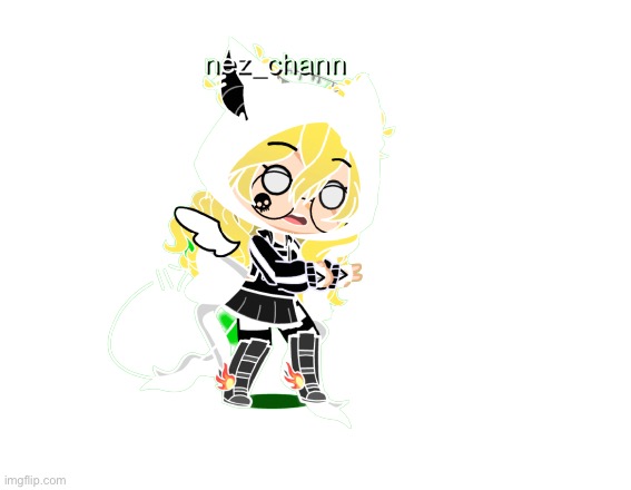 Nez chan | image tagged in nez chan | made w/ Imgflip meme maker