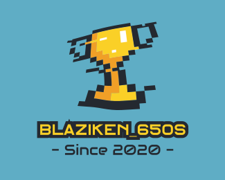 Blaziken_650s logo (pixels) Blank Meme Template