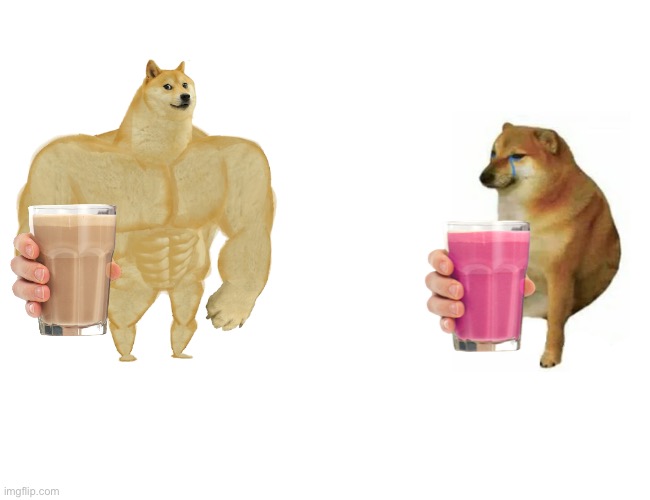 Buff Doge vs. Cheems Meme | image tagged in memes,buff doge vs cheems | made w/ Imgflip meme maker