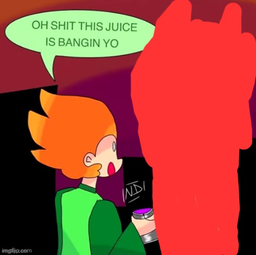Pico drinks a paint | image tagged in pico drinks a paint | made w/ Imgflip meme maker