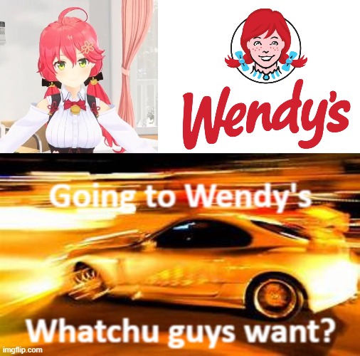 Elite Wendy's | image tagged in hololive | made w/ Imgflip meme maker