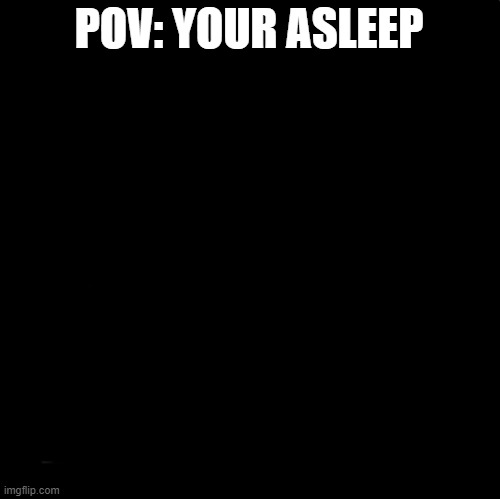 i mean im not wrong | POV: YOUR ASLEEP | image tagged in memes,pov,sleep | made w/ Imgflip meme maker