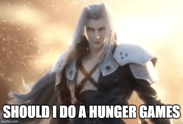 SHOULD I DO A HUNGER GAMES | made w/ Imgflip meme maker