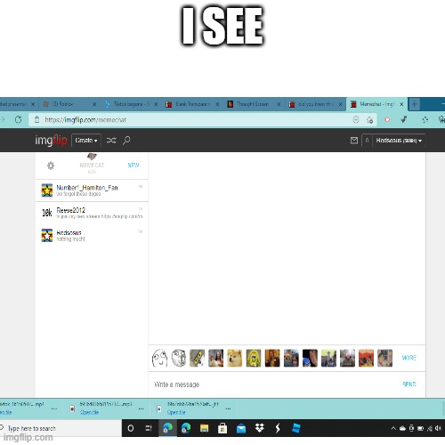 I SEE | made w/ Imgflip meme maker