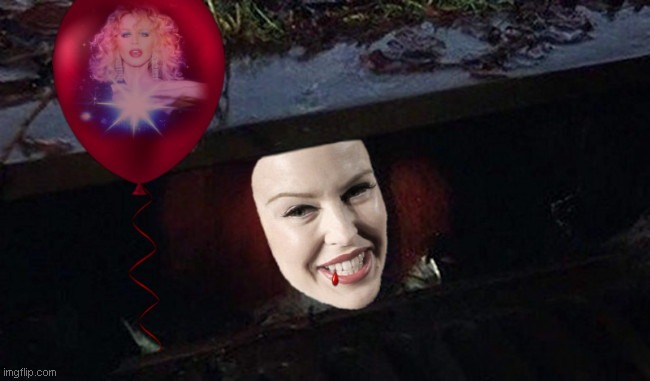 Kylie botox mask - Pennywise cross-over template | image tagged in kylie botox mask - pennywise cross-over template | made w/ Imgflip meme maker