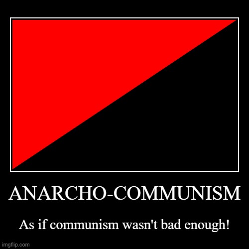 That doesn't help matters at all, what the hell? | image tagged in demotivationals,anarchy,communism,economy,politics,idiots | made w/ Imgflip demotivational maker