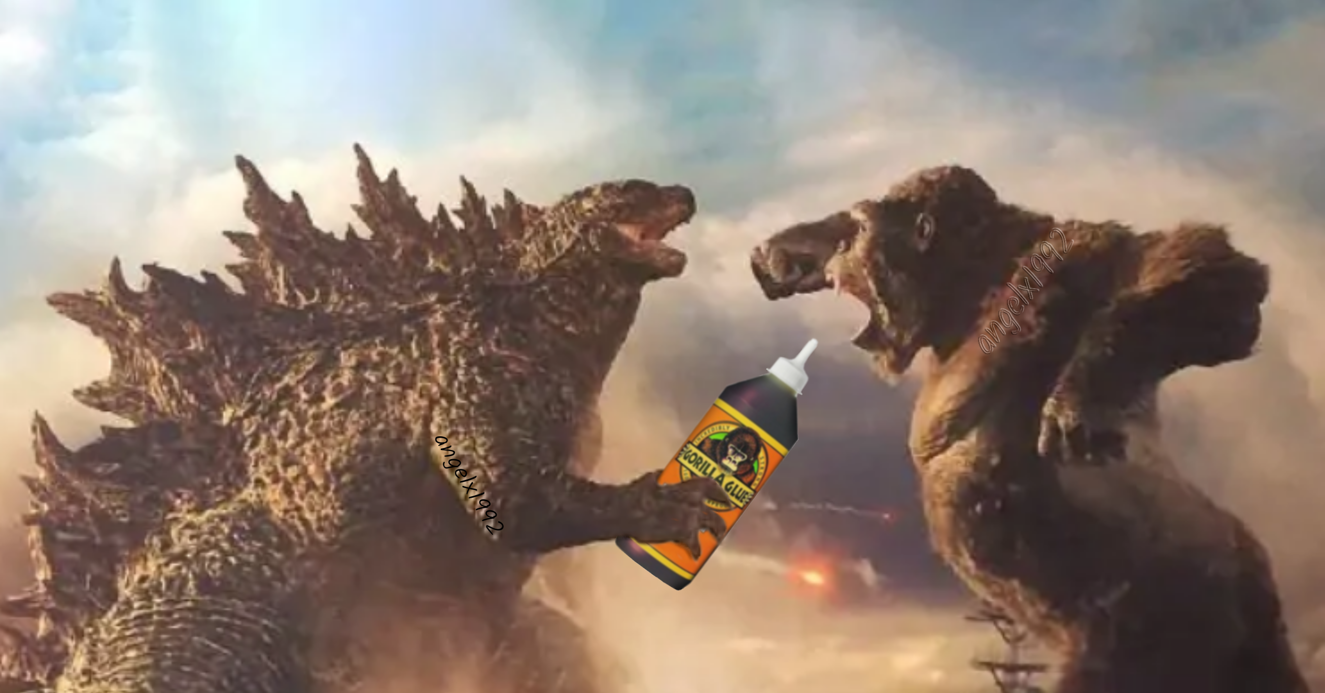 Godzilla - King Of Monsters Blank Meme Template