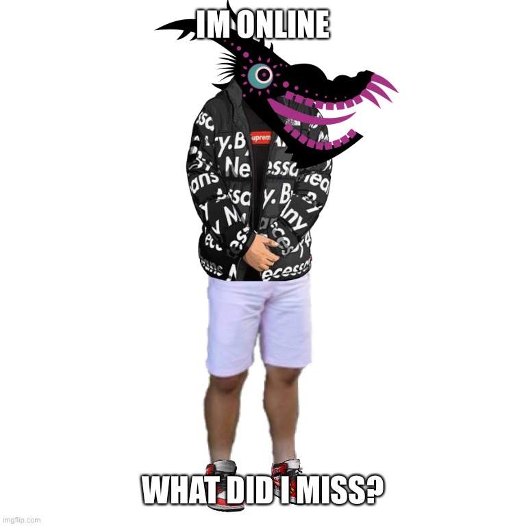 Dettankarmeme | IM ONLINE; WHAT DID I MISS? | image tagged in dettankarmeme | made w/ Imgflip meme maker