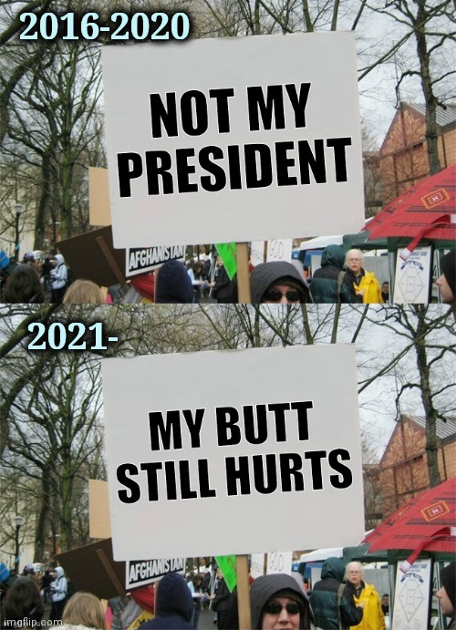 Maybe it's disappointment | 2016-2020; 2021- | image tagged in politicians suck,always has been,they're the same picture,expectation vs reality,task failed successfully | made w/ Imgflip meme maker
