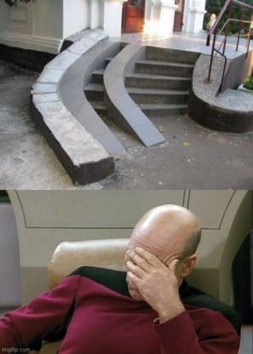 Whoever thought this was a good idea... you’re not very intelligent lol | image tagged in captain picard facepalm,you had one job just the one,design fails,stupid,funny | made w/ Imgflip meme maker