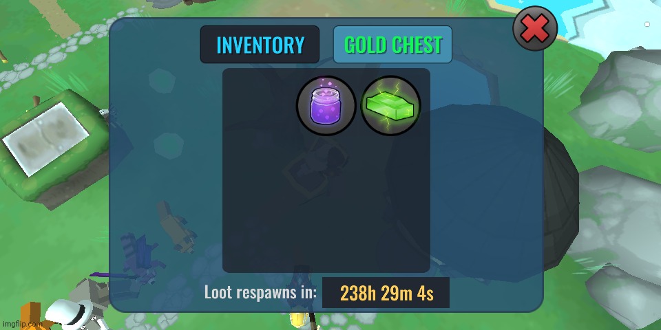 I thought this was the daily chest?! | image tagged in software gore | made w/ Imgflip meme maker