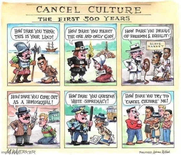 Cancel culture comic | image tagged in cancel culture comic | made w/ Imgflip meme maker