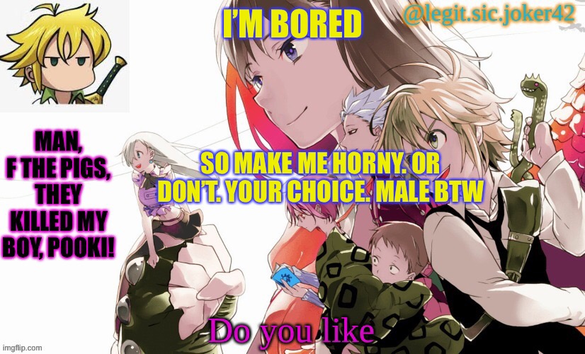 You don’t have to if you don’t want to | I’M BORED; SO MAKE ME HORNY. OR DON’T. YOUR CHOICE. MALE BTW | image tagged in disney killed star wars,star wars kills disney | made w/ Imgflip meme maker