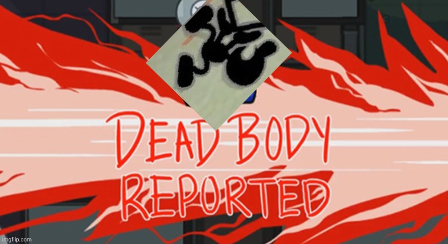 Dead body reported | image tagged in dead body reported | made w/ Imgflip meme maker