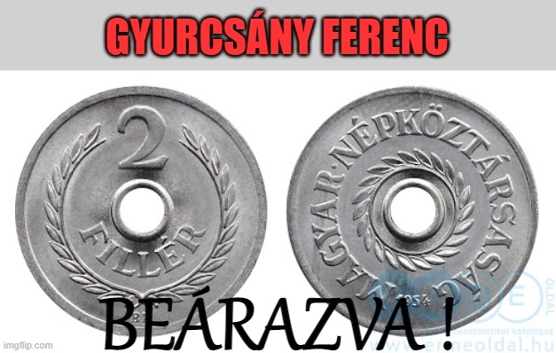 GYURCSÁNY FERENC; BEÁRAZVA ! | made w/ Imgflip meme maker