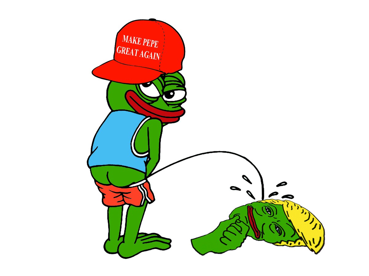 Pepe the frog Blank Meme Template