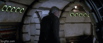 Used to be = “was” | USED TO BE | image tagged in gifs,star wars,star wars prequels | made w/ Imgflip video-to-gif maker