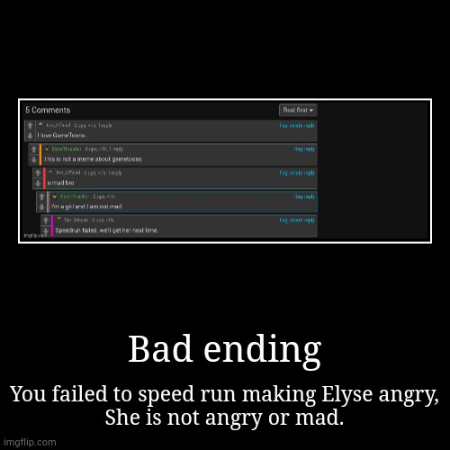 Speed run failed | image tagged in funny,demotivationals | made w/ Imgflip demotivational maker