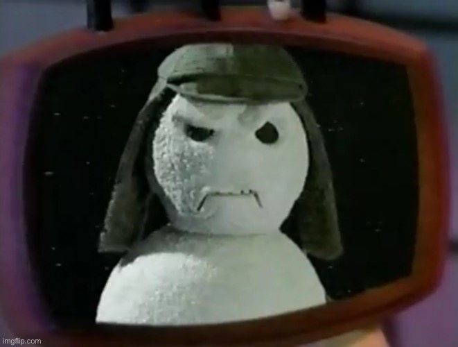 New template | image tagged in nestea snowman | made w/ Imgflip meme maker