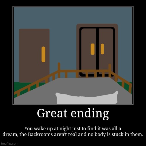 Great ending... ⚐︎❒︎ ♓︎⬧︎ ♓︎⧫︎✍︎ | image tagged in funny,demotivationals | made w/ Imgflip demotivational maker