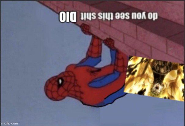 . | image tagged in you seeing this shit dio upsidedown | made w/ Imgflip meme maker