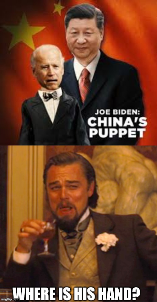 Politics and stuff | WHERE IS HIS HAND? | image tagged in memes,laughing leo | made w/ Imgflip meme maker
