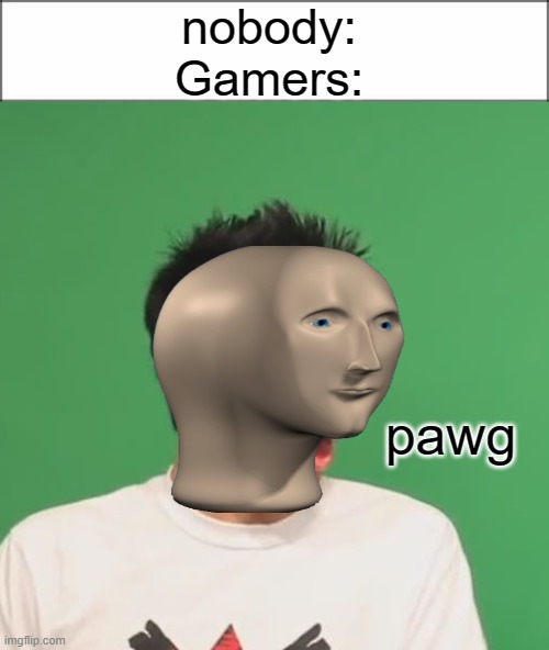 Pawg (POG) | nobody:
Gamers:; pawg | image tagged in pogchamp,pog | made w/ Imgflip meme maker