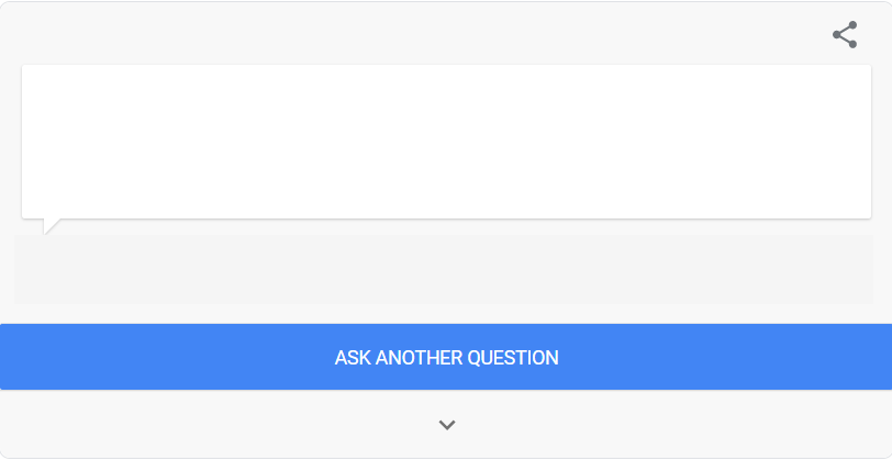 Google ask a question Blank Meme Template