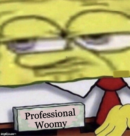 Spongebob blank professional retard | Professional
Woomy | image tagged in spongebob blank professional retard | made w/ Imgflip meme maker